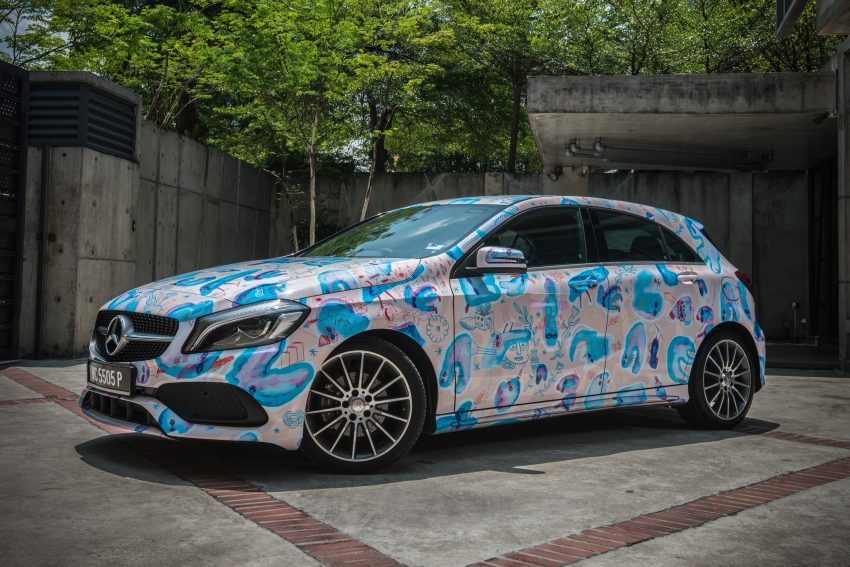 Mercedes-Benz A 200 AMG Line par Fauzan Fuad