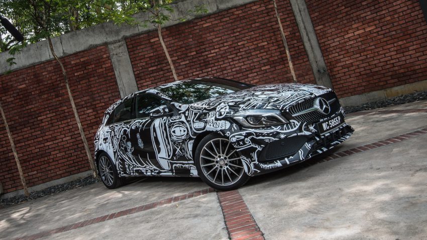 Mercedes-Benz A 200 AMG Line par Orkibal