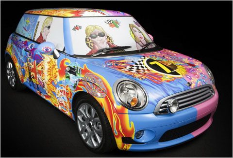 Mini Cooper par Alan Aldridge