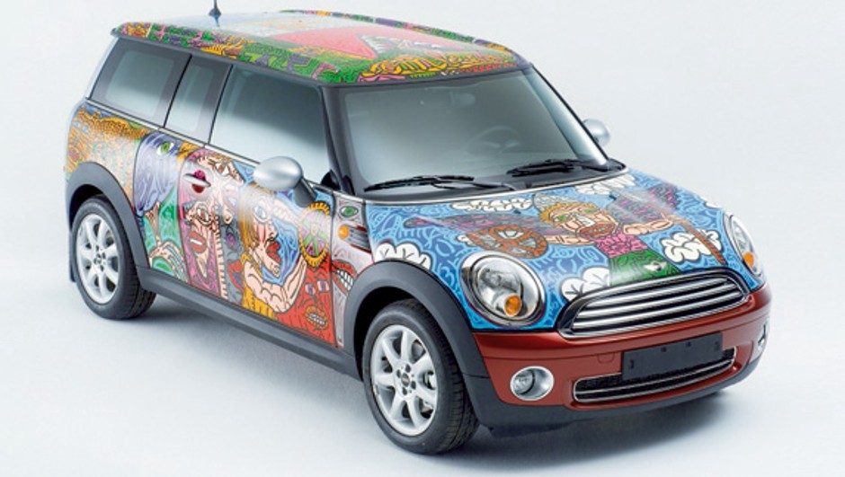 Mini Clubman par Robert Combas