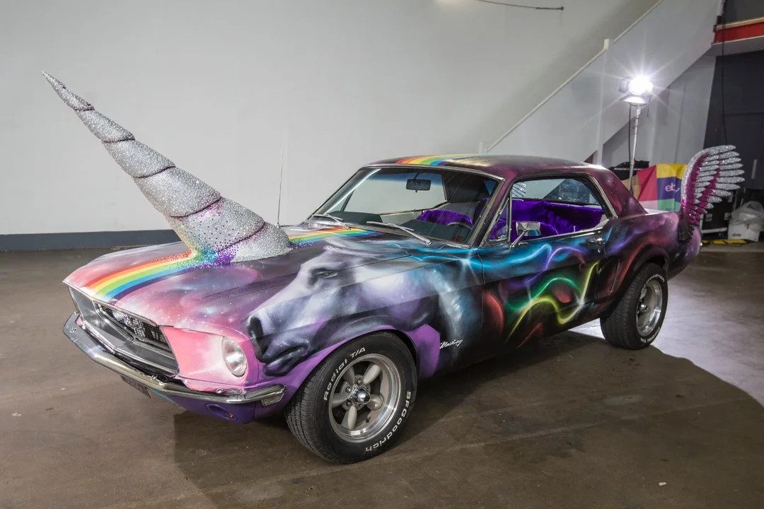 Mustang licorne