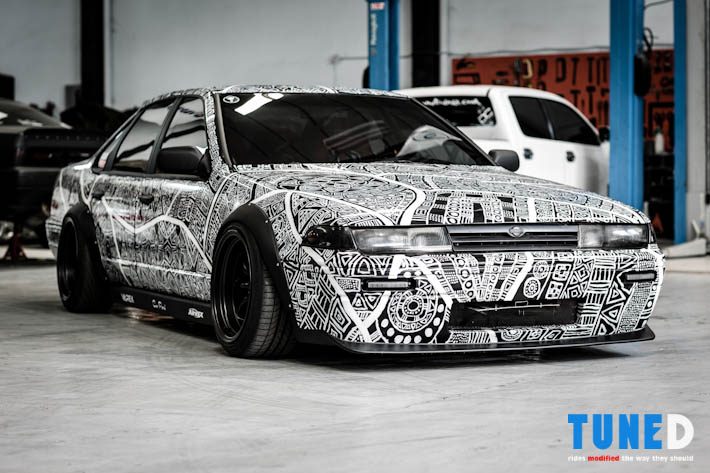 Nissan Cefiro par Ally Casey