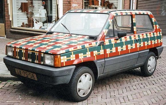 Fiat Panda par Patricia Van Lubeck