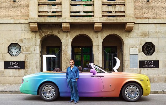Rolls-Royce Phantom Drophead par Ugo Rondinone