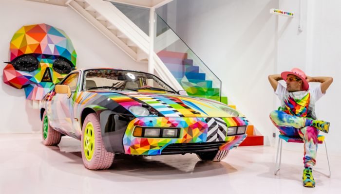 Porsche 928 par Okuda San Miguel