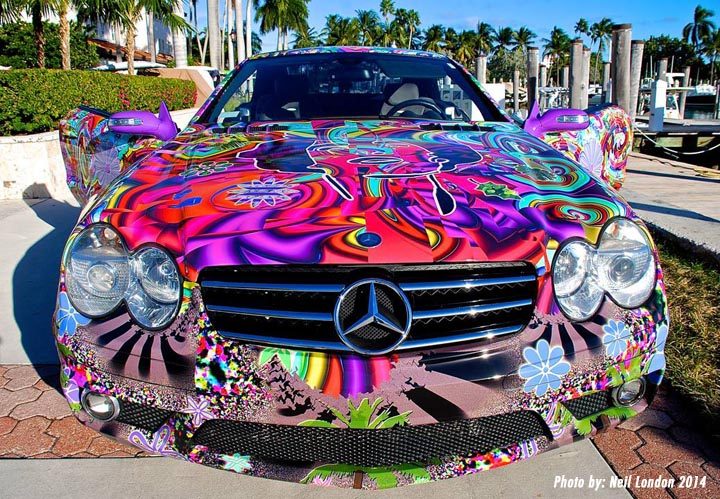 RENNtech Mercedes SL65 V-12 par Laurence Gartel