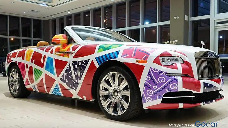Rolls-Royce Dawn par Romero Britto