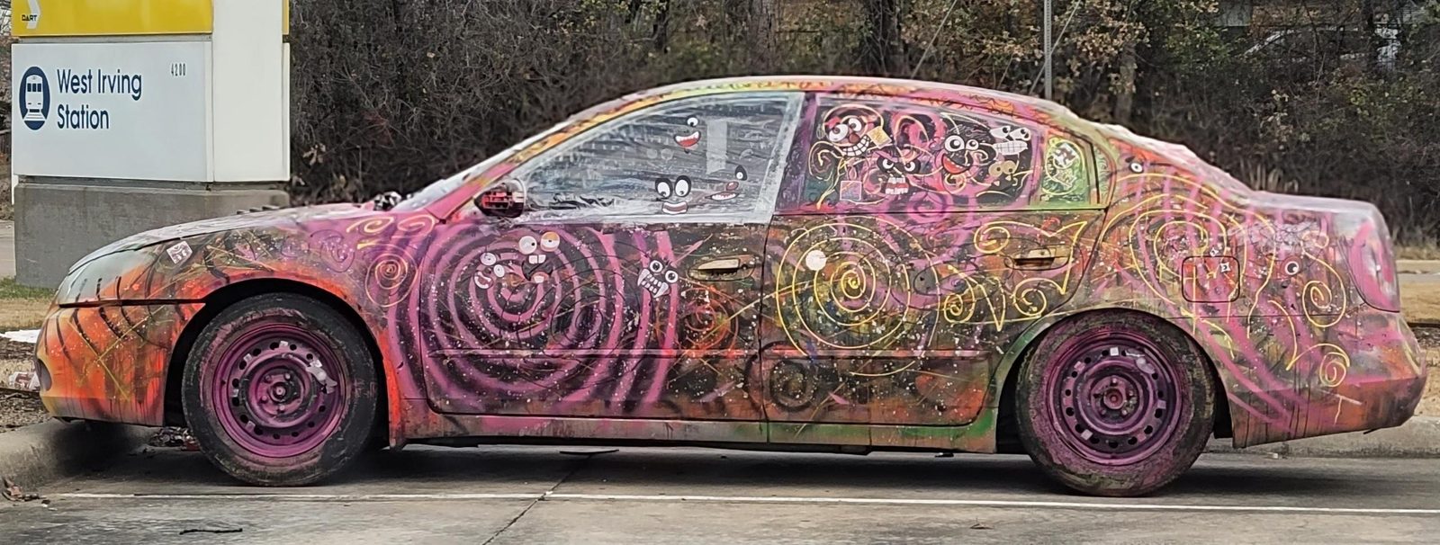 Schizo art car
