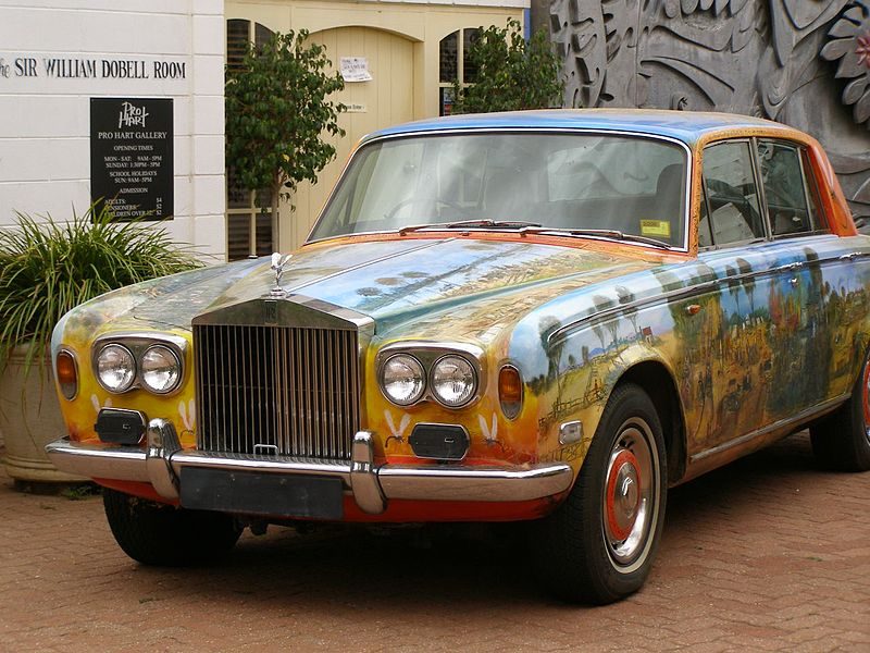 Rolls-Royce Silver Shadow par Pro Hart