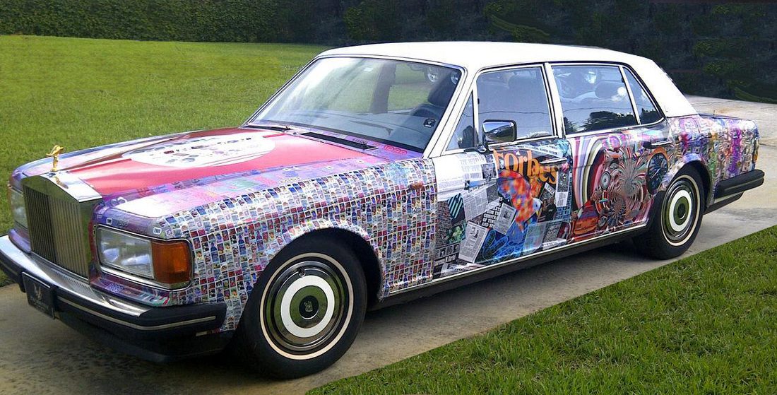 Rolls-Royce Silver Spirit par Laurence Gartel