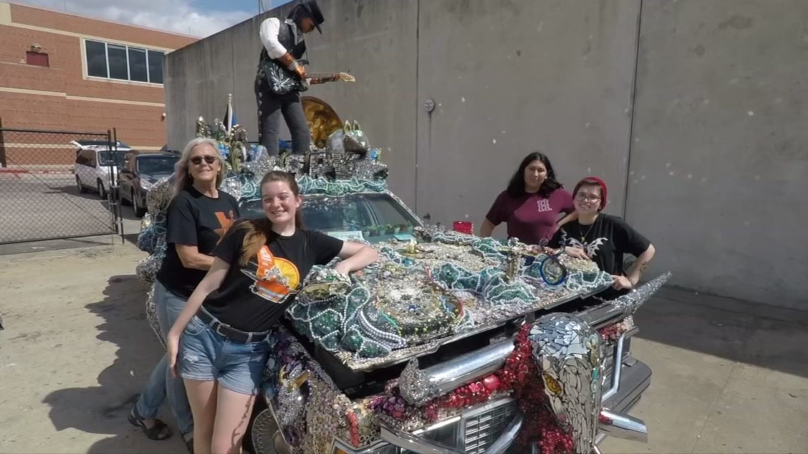 Stevie Ray Vaughan art car