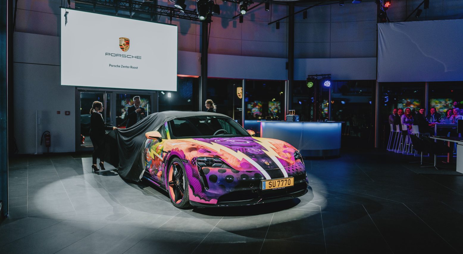 Porsche Taycan par SUMO!