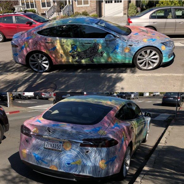 Tesla Model S par Zio Ziegler