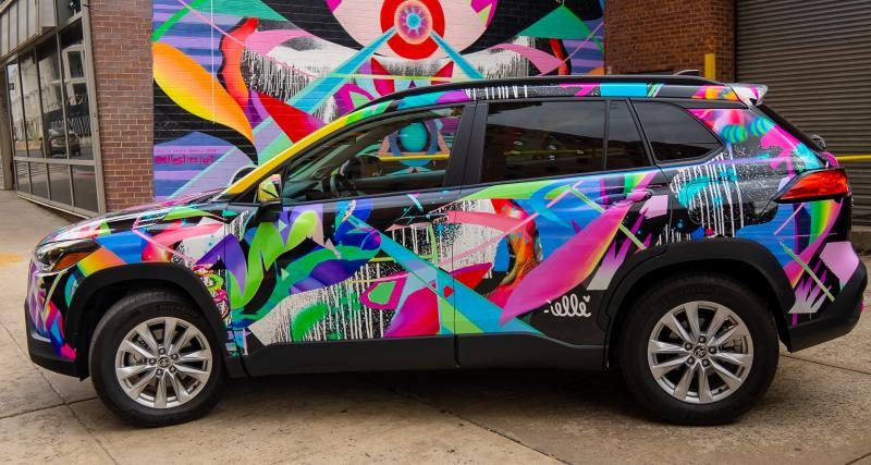 Toyota Corolla Cross par ELLE