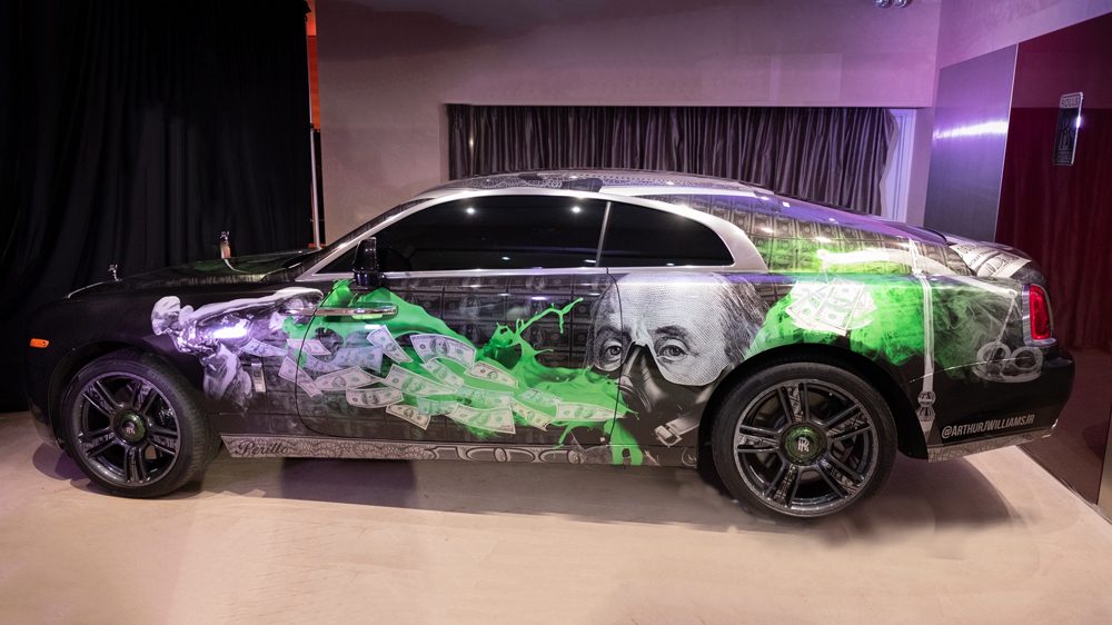 Rolls-Royce Wraith par Art J. Williams, Jr.